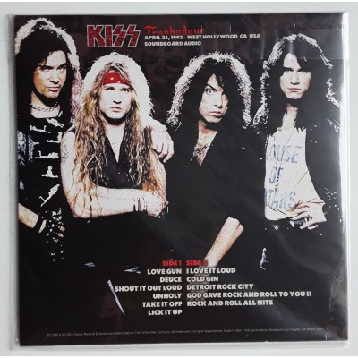 KISS - LP - Troubadour - Red Vinyl