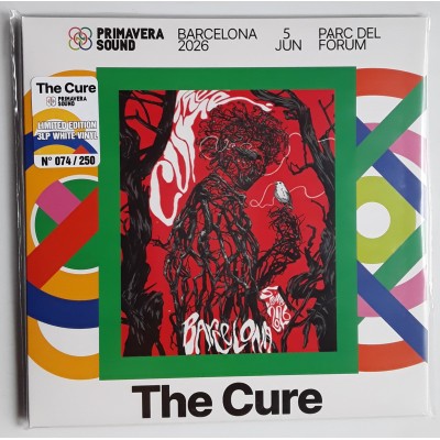 THE CURE - 3 LP - Primavera Sound Barcelona 2026 - White...