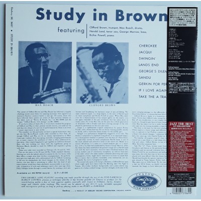 Brown, Clifford - LP - JAP - Study In Brown