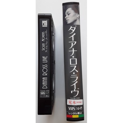 Ross, Diana - Video VHS - JAP - Stolen Moment - Live - PROMO