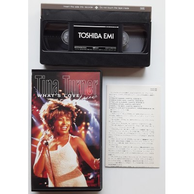 Turner, Tina - Video VHS - JAP - What's Love Live - PROMO