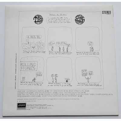 copy of Rolling Stones - LP - JAP - Between The Buttons - Blue Vinyl