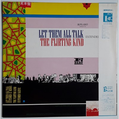 Costello, Elvis - 12" JAP - Let Them All Talk - PROMO
