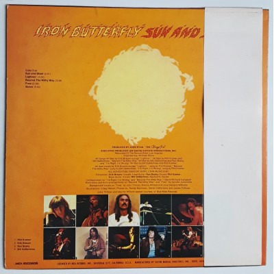 Iron Butterfly - LP - JAP - Sun And Steel