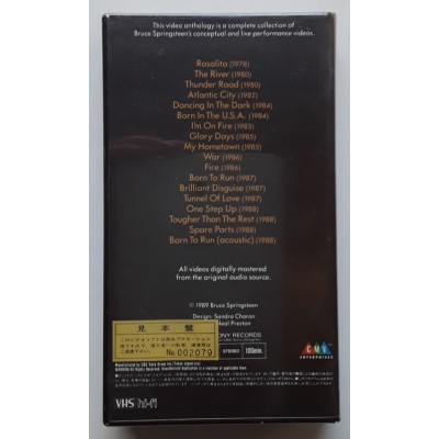 Bruce Springsteen - VHS - JAP - The Video/ 1978-88 - PROMO - SEALED