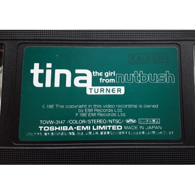 Turner, Tina - Video VHS - JAP - NutBush - PROMO