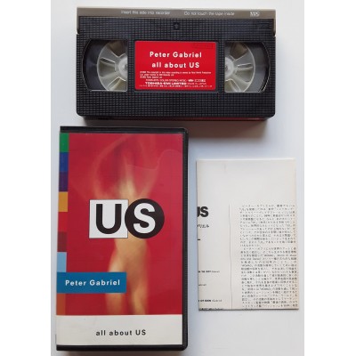 Gabriel, Peter - Video VHS - JAP - All About US - PROMO