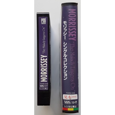 Morrissey - The Smiths - Video VHS - JAP -The Malady Lingers On - PROMO
