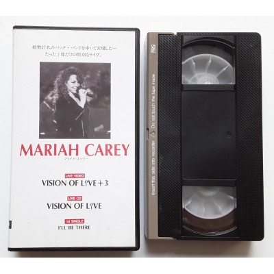 Carey, Mariah - Video VHS - JAP - Vision of Live + 3 - PROMO ONLY