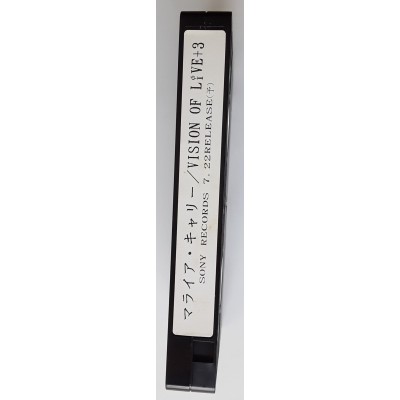 Carey, Mariah - Video VHS - JAP - Vision of Live + 3 - PROMO ONLY