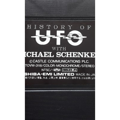 Schenker, Michael - Video VHS - JAP - History of UFO - PROMO