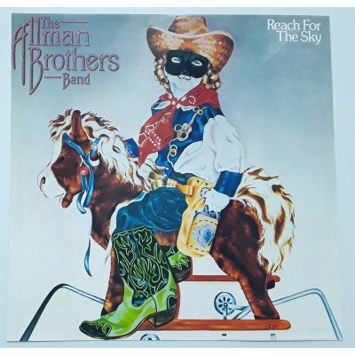 Allman Brothers Band  - LP - JAP - Reach For The Sky - WHITE LABEL PROMO + Promo Sheet !!!