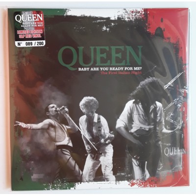 QUEEN - 3 LP - Baby Are You Ready For Me? - Red Vinyl