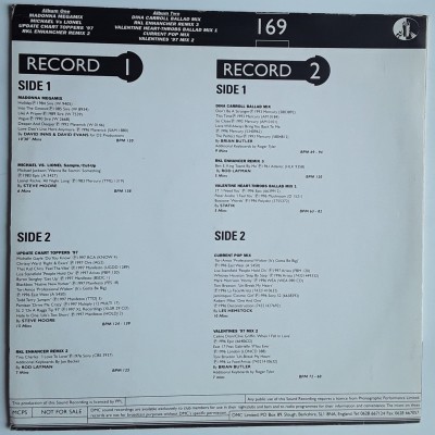 DMC - 2 x 12" UK - The Megamixes - Madonna - Michael Jackson - Celine Dion