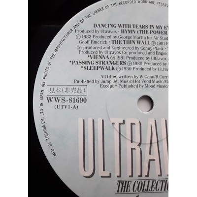 Ultravox - LP - JAP - The Collection - PROMO