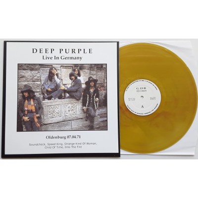 Deep Purple - LP - Live In Germany - Yellow Vinyl