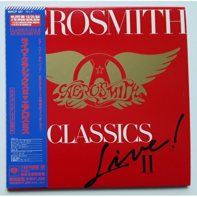Aerosmith - CD - JAP - Classics Live II