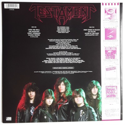 Testament - LP - JAP - The Legacy