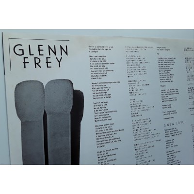 Frey, Glenn - Eagles - LP - JAP - The Allnighter - WHITE LABEL PROMO