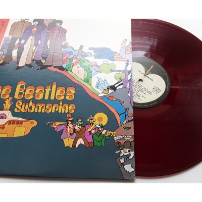 Beatles - LP - JAP - Yellow Submarine - Red Vinyl