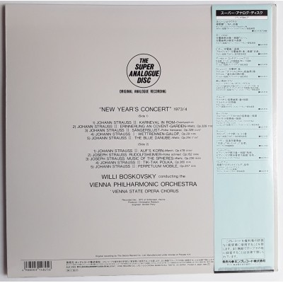 The Blue Danube - LP - JAP - New Year's Concert 1973/4