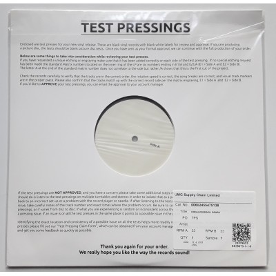 Cream - Eric Clapton - LP - UK - Disraeli Gears - TEST...