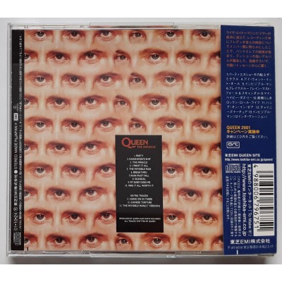 Queen - CD - JAP - The Miracle - 2001 Forever OBI