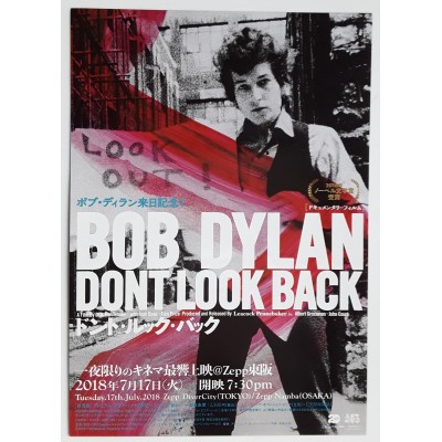 Dylan, Bob - Mini Flyer - JAP - Dokumentary Film Don't...