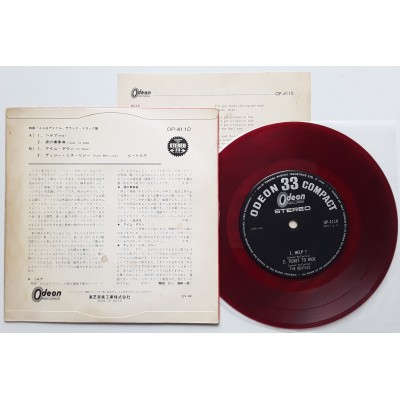 Beatles - 7" JAP - Help! - Red Vinyl