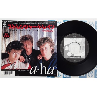 A-ha - 7" JAP - Train of Thought (Remix) - PROMO