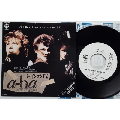 A-ha - 7" - JAP - The Sun Always Shines On T.V. - WHITE...