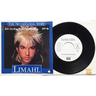 Limahl - 7" JAP - The Never Ending Story - WHITE LABEL PROMO