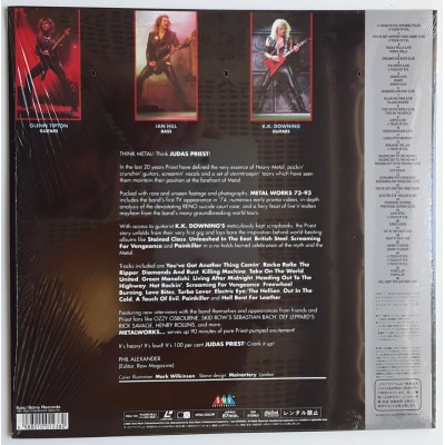 Judas Priest - Laserdisc - JAP - Metal Works 73-93