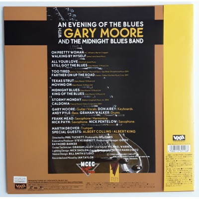 Moore, Gary - Laserdisc - JAP - An Evening of The Blues