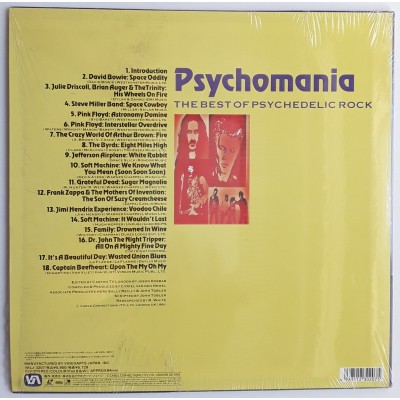 Psychomania - Laserdisc - JAP - The Best Of Psychedelic Rock