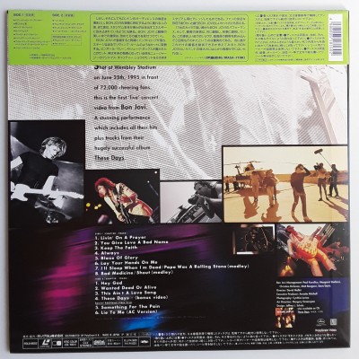 Bon Jovi - Laserdisc - JAP - Live from London - Bonus Picture