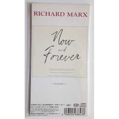 Marx, Richard - 3" CD - JAP - Now And Forever - SEALED