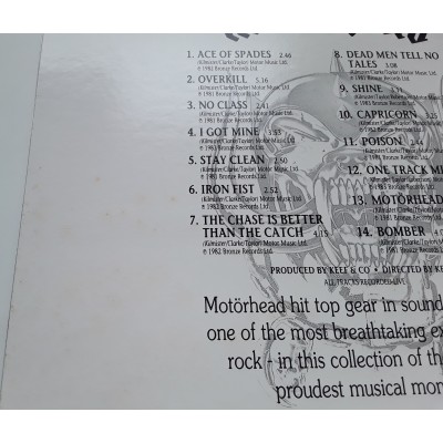 Motörhead - Laserdisc - JAP - The Best Of Motörhead
