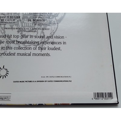 Motörhead - Laserdisc - JAP - The Best Of Motörhead