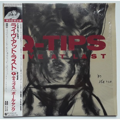 Q-Tips-  Feat: Paul Young - LP - JAP - Live At Last