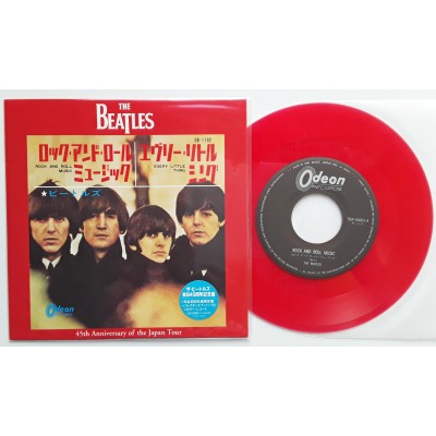 Beatles - 7" JAP - Rock And Roll Music - Red Vinyl