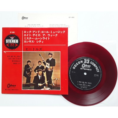 Beatles - 7" JAP - Rock And Roll Music - Red Vinyl