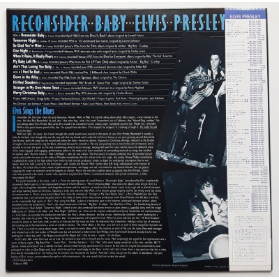 Presley, Elvis - LP - JAP - Reconsider Baby