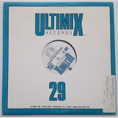 The Ultimix 29 - LP - Madonna / Expose - PROMO ONLY
