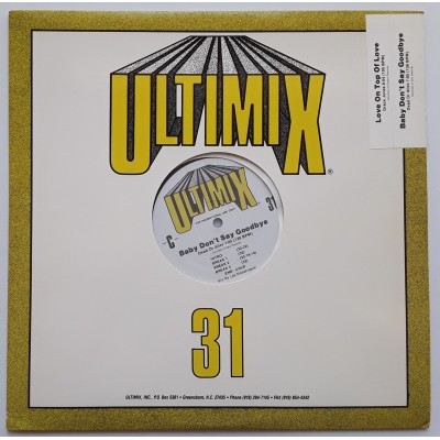 The Ultimix 31 - LP - Grace Jones / Dead Or Alive - PROMO...