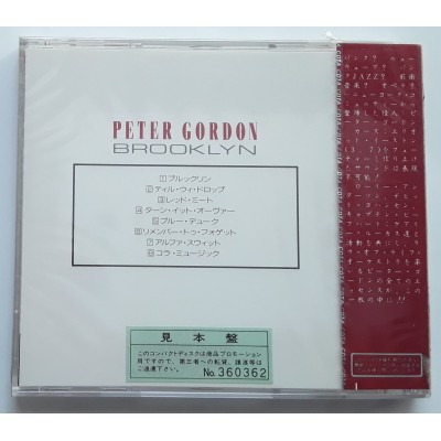 Gordon, Peter- CD - JAP -Brooklyn - PROMO - SEALED