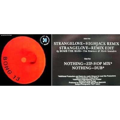 Depeche Mode - 12" - USA - Strangelove / Nothing