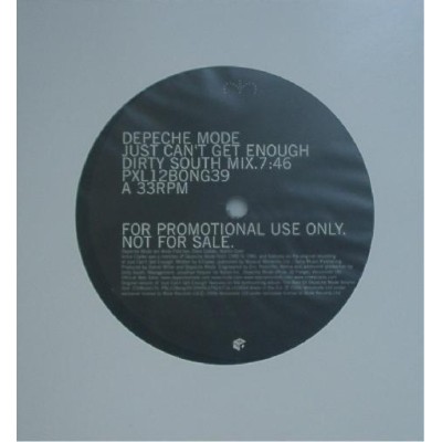 Depeche Mode - 12" - EU - Just Can`t Get Enough - PROMO