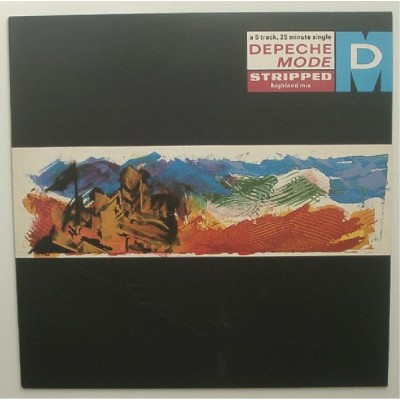 Depeche Mode - 12" - GBR - Stripped - gestanztes Cover