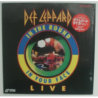 Def Leppard - Laserdisc - JAP - In The Round